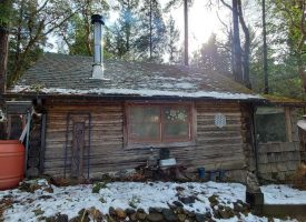 Fabulous tiered acreage and log cabin for your enjoyment!